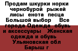 Продам шкурки норки, чернобурой, рыжей лисы, енота, песца. Большой выбор. - Все города Одежда, обувь и аксессуары » Женская одежда и обувь   . Ульяновская обл.,Барыш г.